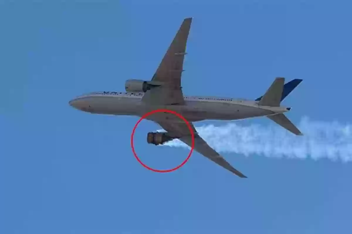 طائرة سعودية تابعة لطيران ناس تتعرض لحادث غريب في سماء تركيا!