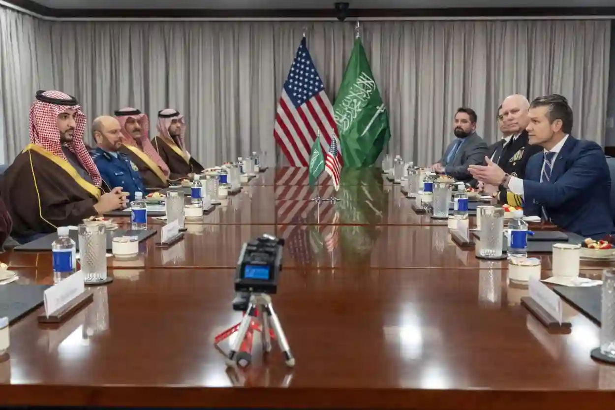 محادثات سعودية أميركية