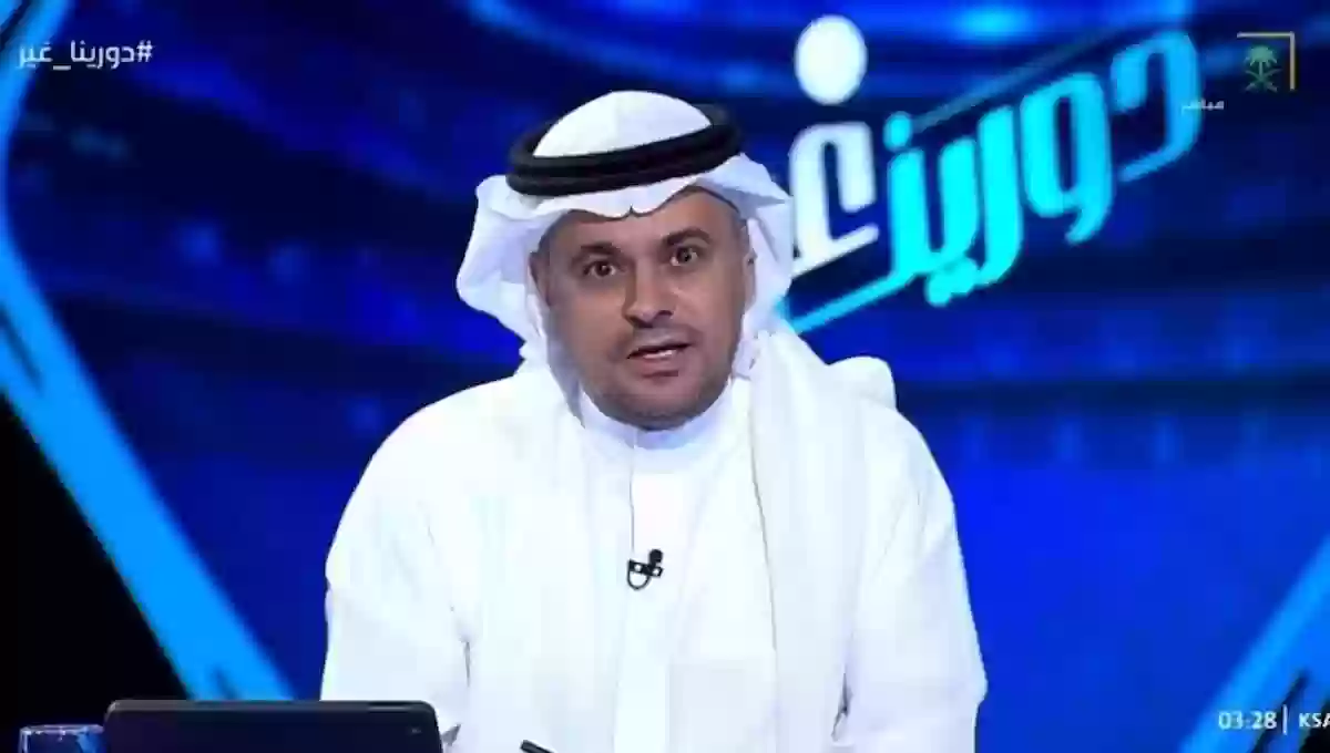  خالد الشنيف يعلق للمرة الأولى