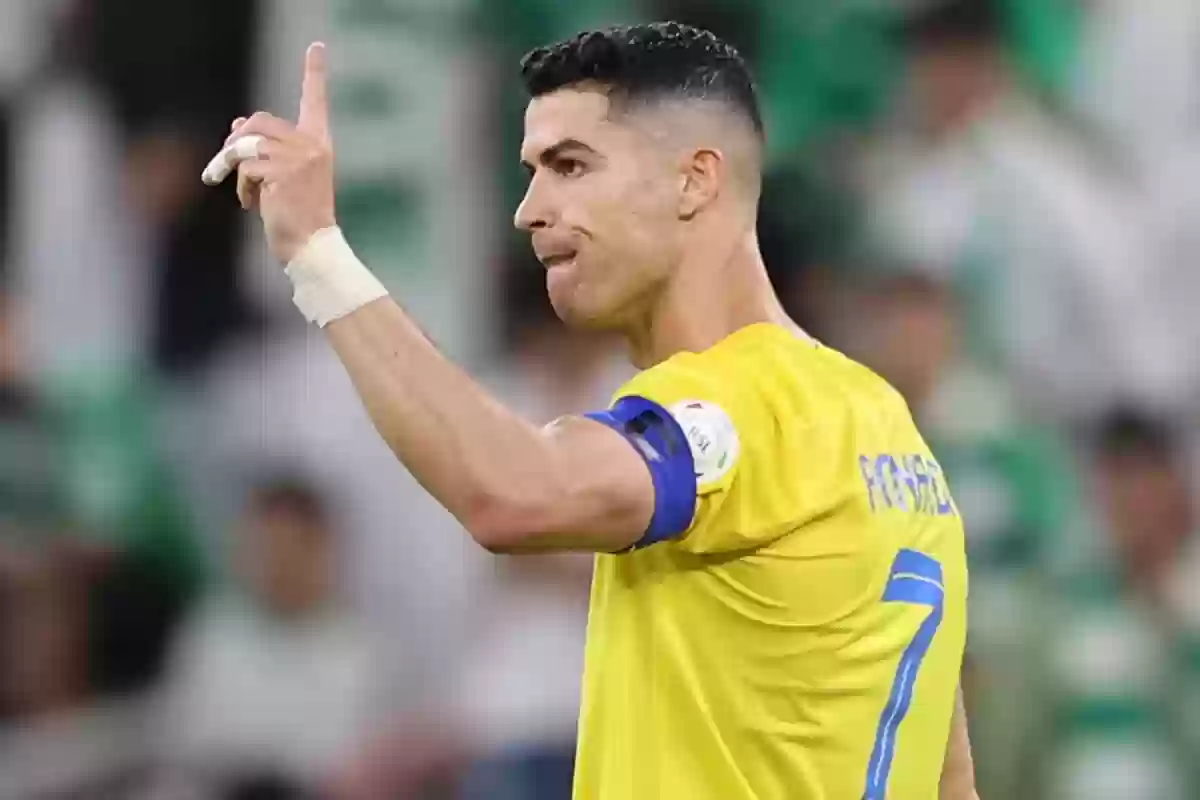 كريستيانو رونالدو يوجه رسالة لجماهير النصر بعد التعادل أمام نادي الرائد
