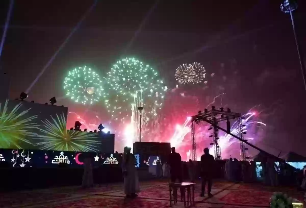 مواعيد فعاليات الحفلات الغنائية والعروض النارية في الرياض بعيد الفطر