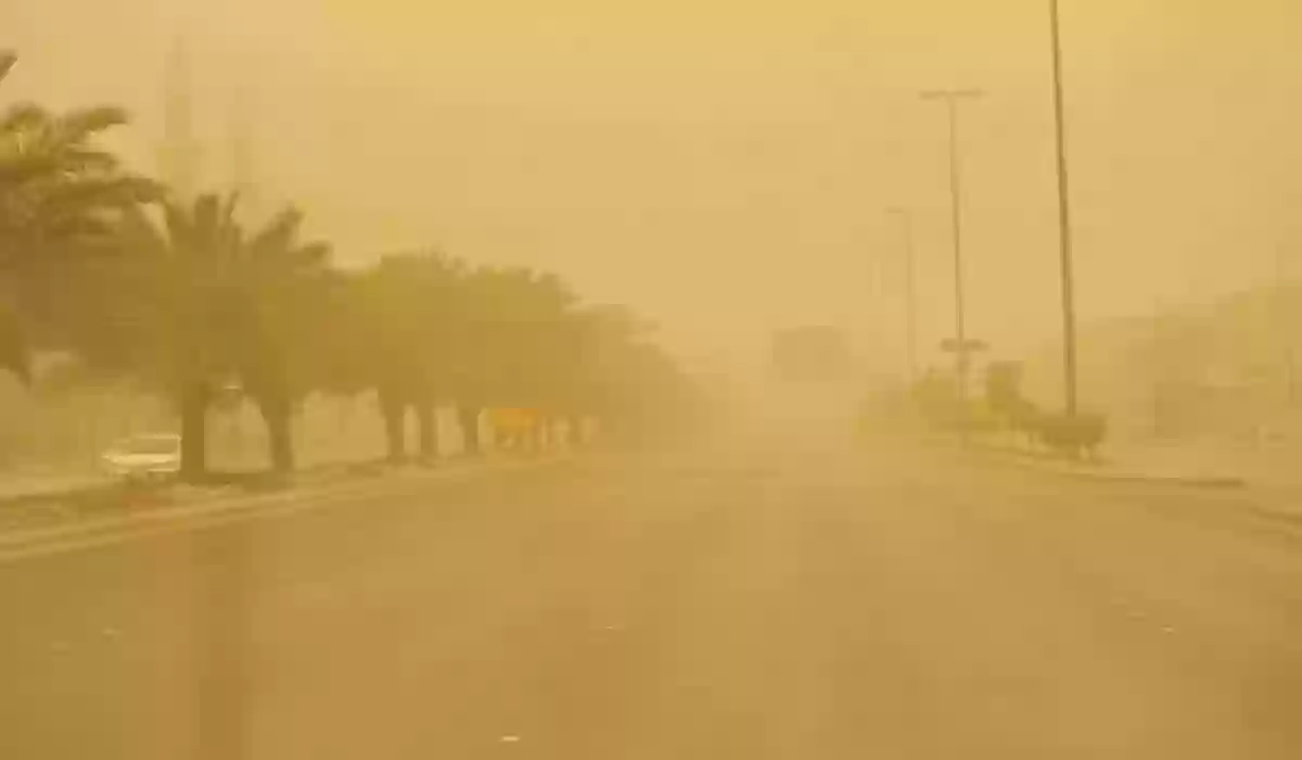 الأرصاد تحذر  اليوم من رياح قوية وأتربة مثارة على هذه المناطق.. حتى المساء